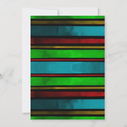 Twee jaar oude uitnodiging voor kleine monster op  (Achterkant)