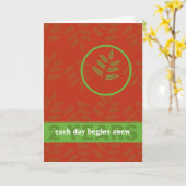 Twee Jaar Per dag bij een Nieuw Blad van de Kaart (Gele Bloem)