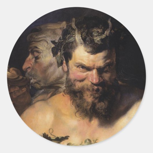 Twee jaar ronde sticker (Voorkant)