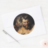 Twee jaar ronde sticker (Envelop)