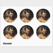 Twee jaar ronde sticker (Vel)