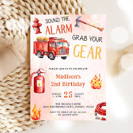 Twee jaar verjaardagsfeestje voor brandweerwagen b kaart