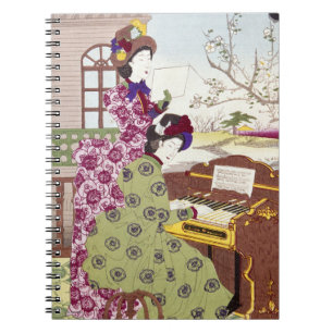 Twee Japanse Dames, C1890 Notitieboek