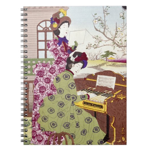 Twee Japanse Dames, C1890 Notitieboek (Voorkant)