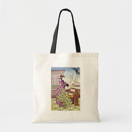 Twee Japanse Dames, C1890 Tote Bag (Voorkant)