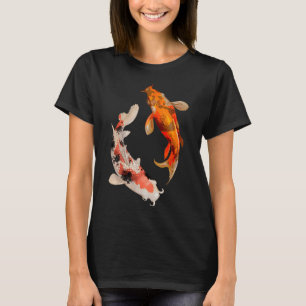 Twee Japanse Koi vissen T-shirt