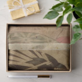 Twee Japanse vrouwen die traditioneel okiyostijl g Tissuepapier (Geschenk)