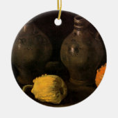 Twee Jars en twee Pumpkins van Vincent van Gogh Keramisch Ornament (Voorkant)