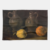 Twee Jars en twee Pumpkins van Vincent van Gogh Theedoek (Horizontaal)