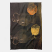 Twee Jars en twee Pumpkins van Vincent van Gogh Theedoek (Verticaal)