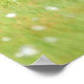 Twee jonge bruine beren vrienden poster (Hoek)