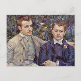 Twee jonge Mannen Briefkaart