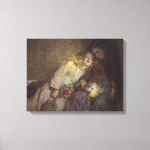 Twee jonge meisjes die naar huis terugkeren