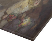 Twee jonge meisjes die naar huis terugkeren snijplank (Hoek)