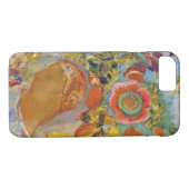 Twee jonge meisjes onder Flowers, Redon Case-Mate iPhone Case (Achterkant (Horizontaal))