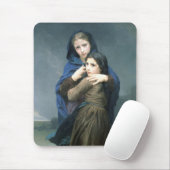 Twee jonge meisjes ver van huis (door W.A. Bouguer Muismat (Met muis)