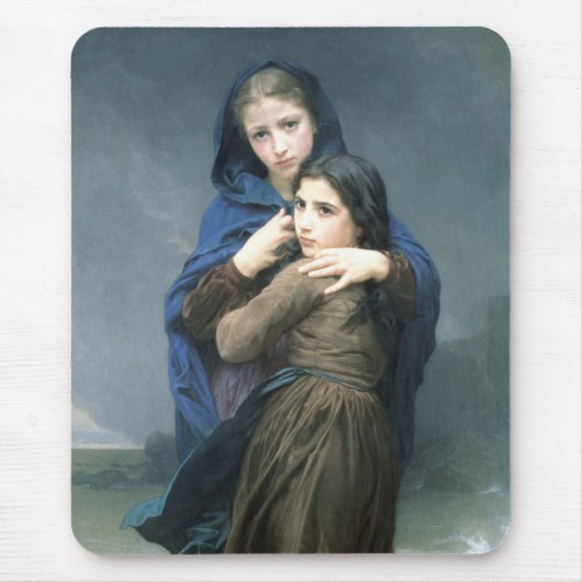 Twee jonge meisjes ver van huis (door W.A. Bouguer Muismat (Voorkant)