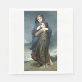 Twee jonge meisjes ver van huis (door W.A. Bouguer Servet