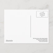 Twee jonge Zwans in de herfst zonlicht. Briefkaart (Achterkant)