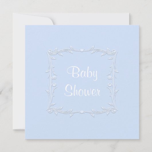 Twee jongens in Carriages Blue Baby shower Kaart (Achterkant)