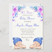 Twee jongens! Slaapend Baby shower (Voorkant)