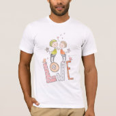 Twee jongens verliefd t-shirt (Voorkant)