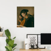 Twee jongens zingen poster (Thuiskantoor)