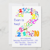 Twee! Kaart (Voorkant)