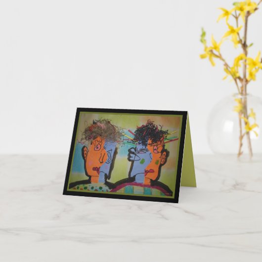 Twee Kaart van het Afstuderen van Krommen (Gele Bloem)