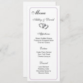 Twee Kaart van het Menu van de Weddenschap van het (Voorkant / Achterkant)