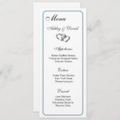 Twee Kaart van het Menu van de Weddenschap van het (Voorkant / Achterkant)