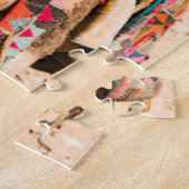 Twee kamelen Egypte Legpuzzel (Zijkant)