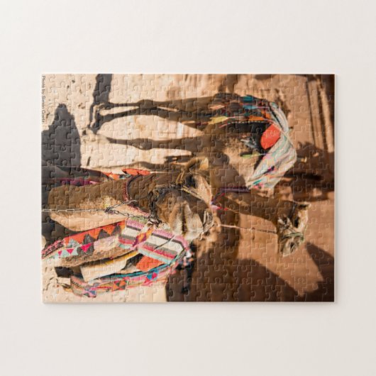 Twee kamelen Egypte Legpuzzel (Horizontaal)