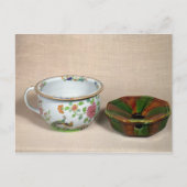 Twee kamerpotten briefkaart (Voorkant)