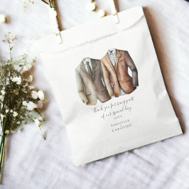 Twee kamers in suites gepersonaliseerde homohuweli bedankzakje