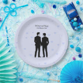 Twee kamers papieren bordje (Feest)