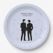 Twee kamers papieren bordje (Voorkant)