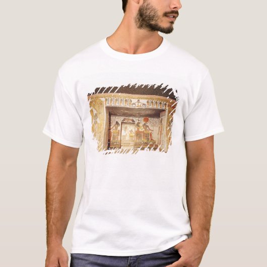 Twee kamers van de Tomb van Nefertari T-shirt (Voorkant)