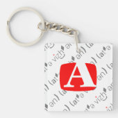 Twee kanten aan elke sleutel... sleutelhanger (Voorkant)