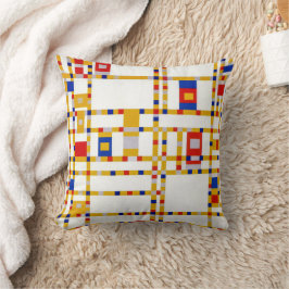 Twee kanten De Stijl | Piet Mondrian | Kussen