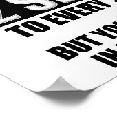 Twee kanten grappige poster (Hoek)