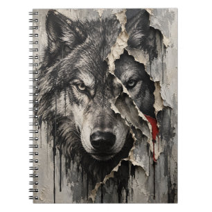 Twee Kanten van Dezelfde Wolf Notitieboek