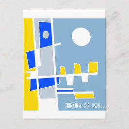 Twee kanten van etniciteit geel blauw denken aan j briefkaart