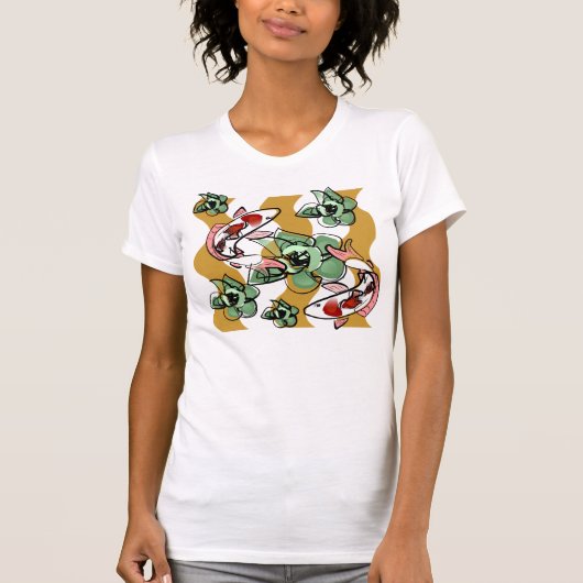 Twee karpers in het Shirt (Voorkant)