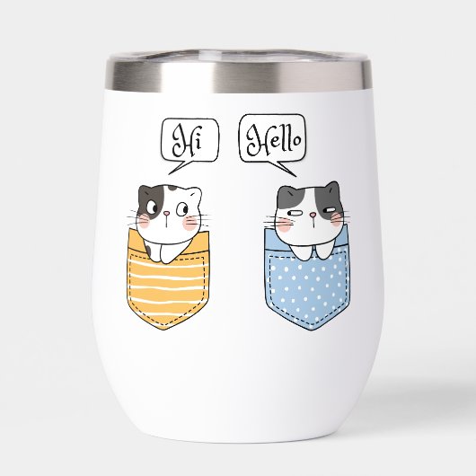 twee katten (Achterkant)