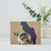 Twee Katten, 1894 Briefkaart (Staand voorkant)