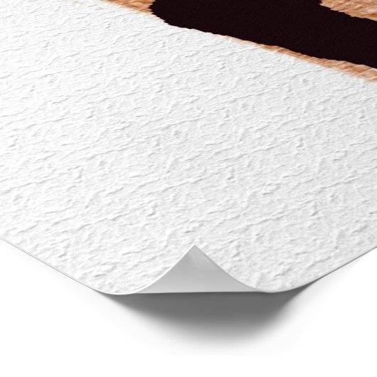 Twee katten afdrukken poster (Hoek)