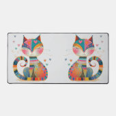 Twee katten bureaumat (Voorkant)