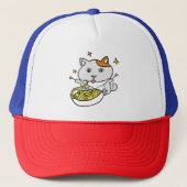 Twee katten die Spaghetti Vincent Van Gogh St. Trucker Pet (Voorkant)