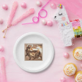 Twee katten (door Franz Marc) Papieren Bordje (Feest)